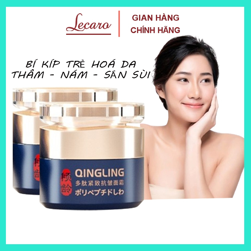 Kem chống lão hóa QINGLIN xóa thâm nám, mờ nếp nhăn và se khít lỗ chân lông Kem chống lão hoá - LECARO