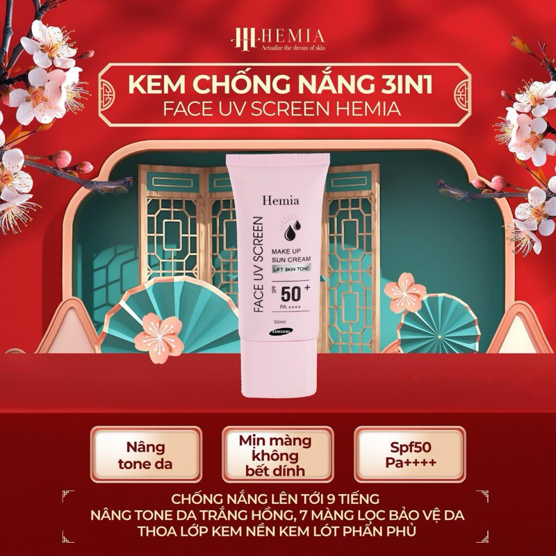 KEM CHỐNG NẮNG HEMIA HÀN QUỐC