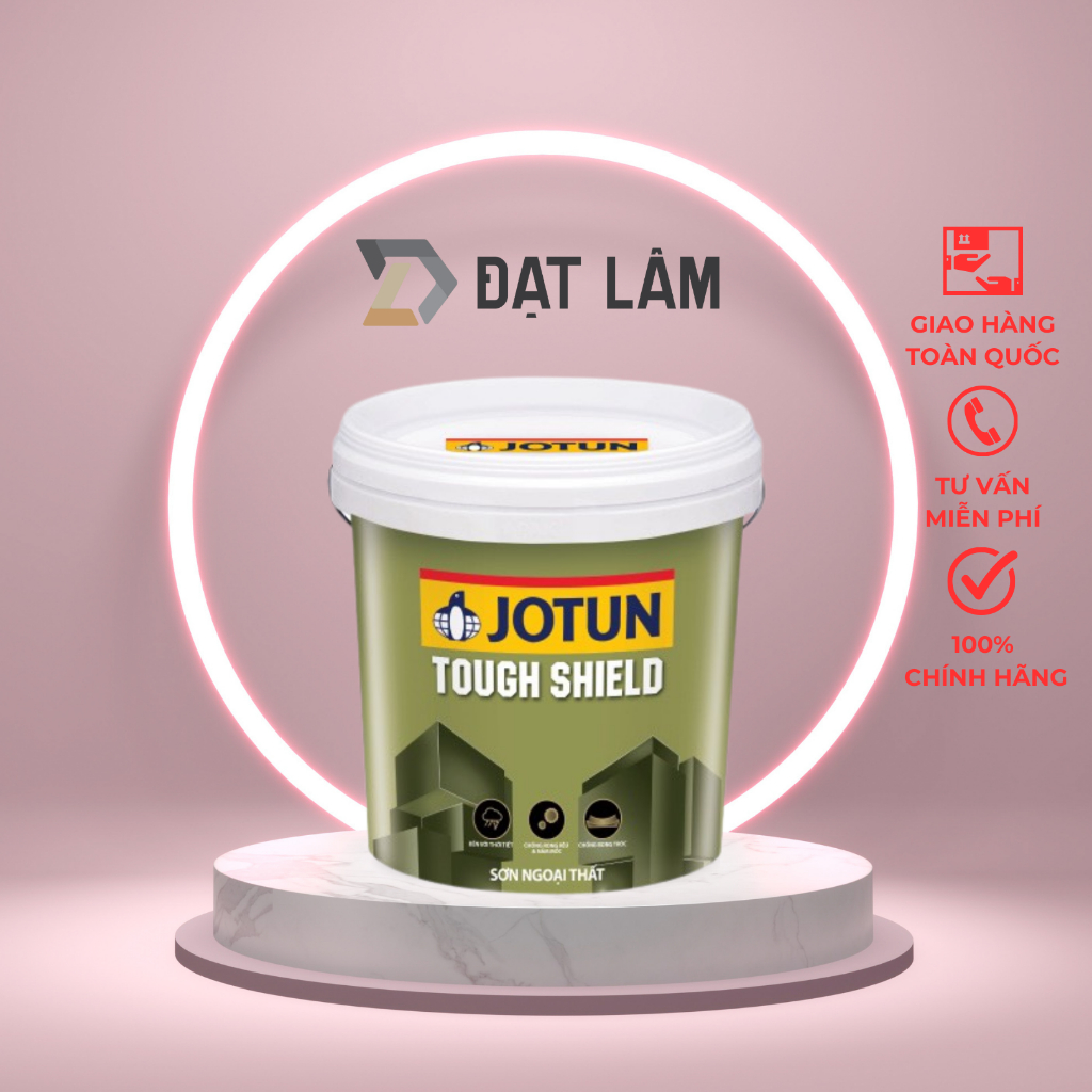 Sơn Ngoại Thất JOTUN Tough Shield - Mờ (Sơn Tường Ngoài Nhà) 17 LIT