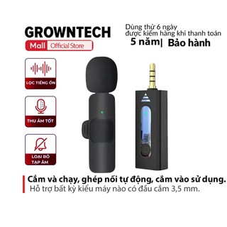Micro không dây cài áo K9 type c iphone dành cho điện thoại lap top máy ảnh máy trợ giảng