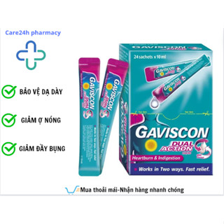 Gaviscon Dual Action Gaviscon hỗ trợ dạ dày