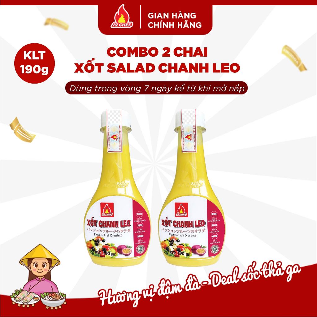 Sốt trộn Salad Chanh Leo ngon chuẩn vị AZ CHEF