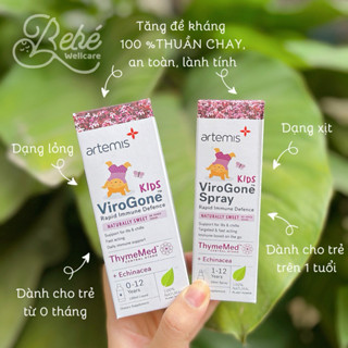 Tăng đề kháng thảo dược Artemis Kids Virogone