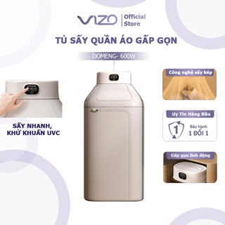 Tủ sấy quần áo Domeng, Máy sấy quần áo GẤP GỌN, Treo tường linh động, SẤY KHÔ - KHỬ KHUẨN UV - Bảo hành 15 tháng