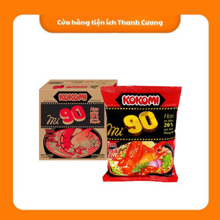  Thùng mì KOKOMI ĐẠI 90 Tôm chua cay  30 gói x 90gr 