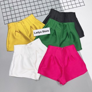 Quần short phồng chất tacta, Quần đùi nữ phồng tacta 1 lớp M41
