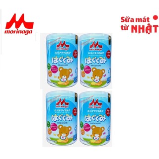 Combo 4 hộp sữa morinaga số 1 850g mẫu mới