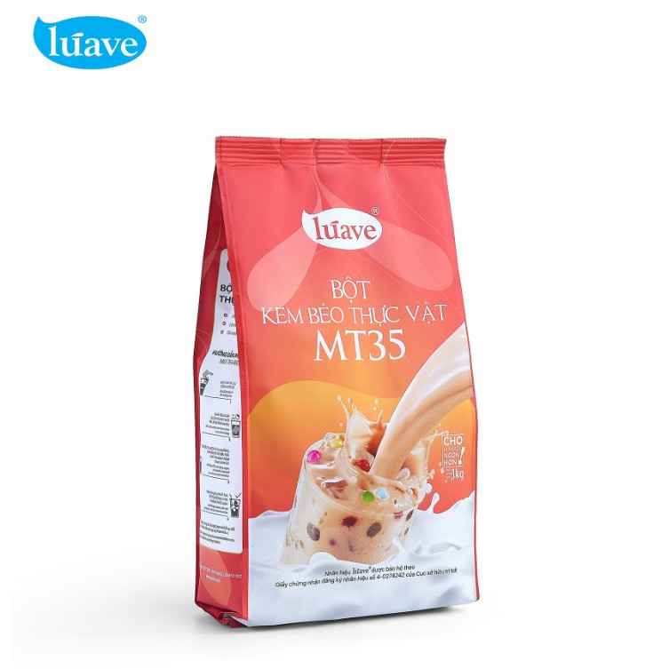 Bột MT35 Kem Béo Thực Vật LÚAVE 1kg - Bột Kem Béo Pha Trà Sữa