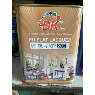 Sơn mờ PU Đại Kiều 1kg, mờ pu 50% Đại Kiều 1kg, Mờ pu 203, 205 đại Kiều 1KG