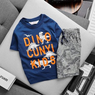 Bộ đồ cộc bé trai BUBY KID FASHION N157 , bộ thun cotton nhí mềm mát size từ 12-25kg