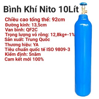 Thử kín đường ống điện lạnh Nito 10Lít