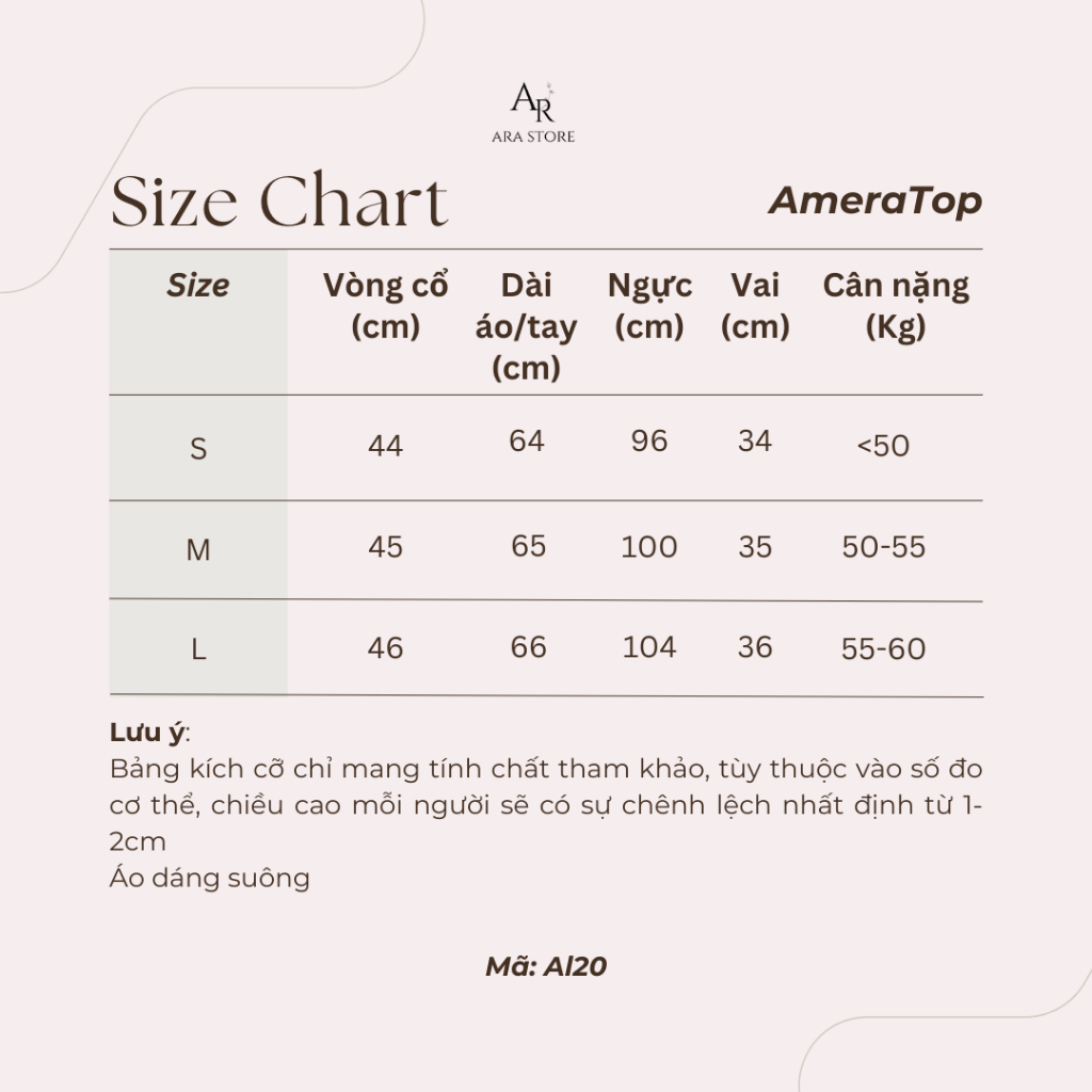 Ara - Áo sơ mi ren hoa 3D nổi cao cấp Amera Top Al20