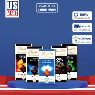 Socola Lindt Excellence Socola Đắng Thụy Sĩ Thanh 100g Nhiều Vị