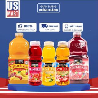 Nước Ép Trái Cây Langers Mỹ 946ml - 1.89L Nhiều Vị