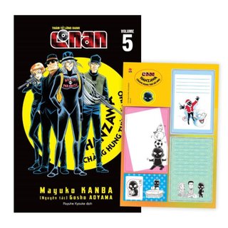 Truyện tranh - Thám Tử Lừng Danh Conan - Hanzawa - Chàng Hung Thủ Số Nhọ lẻ tập 1,2,3,4, 5