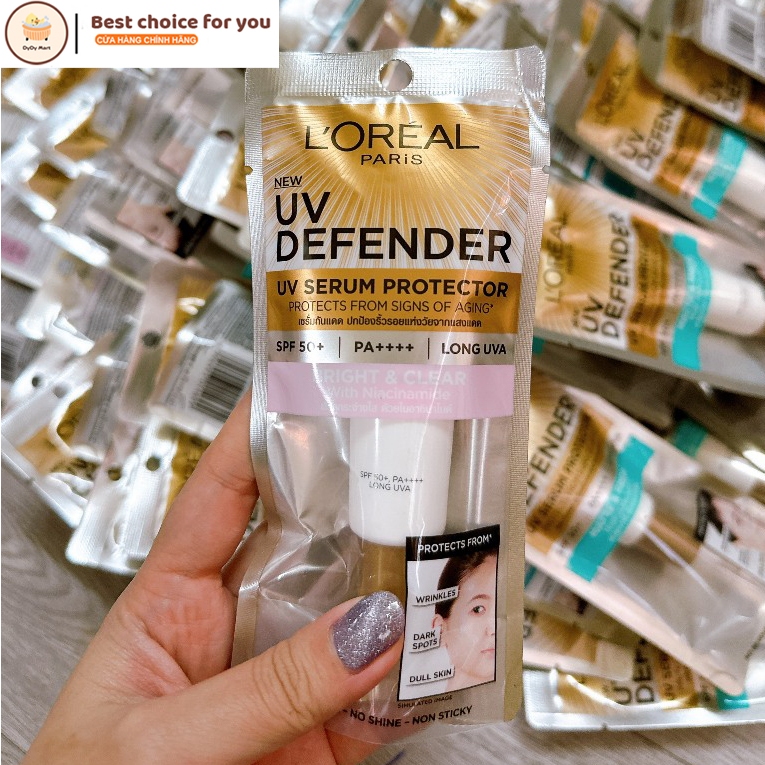 (15ml)Kem chống nắng Loreal Paris UV Defender [ xả date 2024 ]