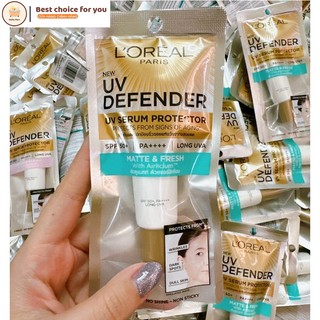 (15ml)Kem chống nắng Loreal Paris UV Defender [ xả date 2024 ]