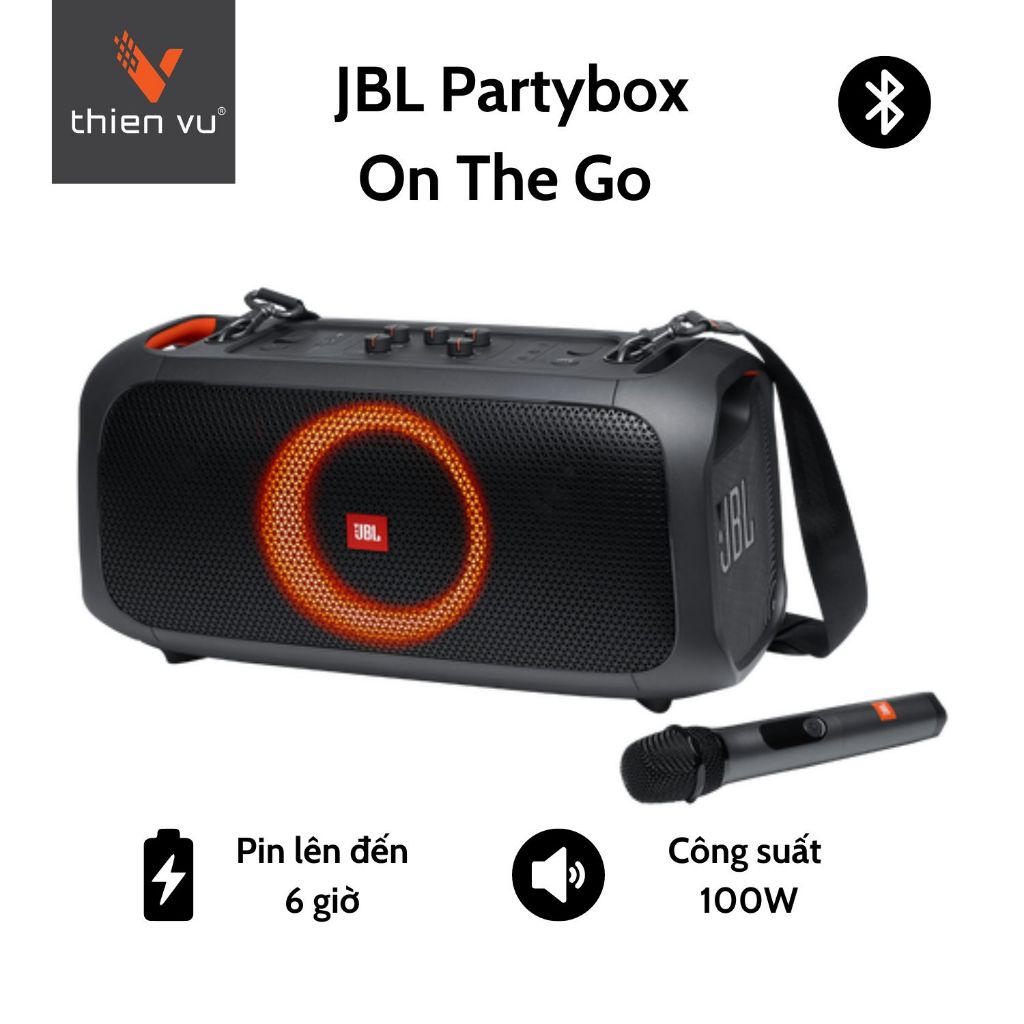 Loa Bluetooth JBL Partybox On The Go 100W