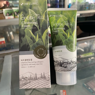 ❤️3W CLINIC Green Tea Cleansing Foam(100ml)
