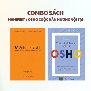Sách - combo manifest + osho cuộc hành hương nội tại