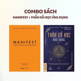 Sách - combo 2 cuốn manifest + thần số học ứng dụng