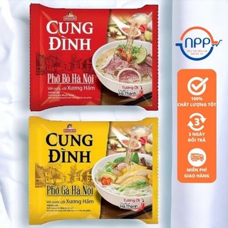 Phở cung đình, phở bò, phở gà gói 73g