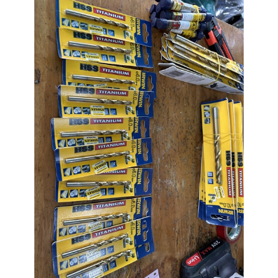 MŨI KHOAN THÉP, INOX IRWIN