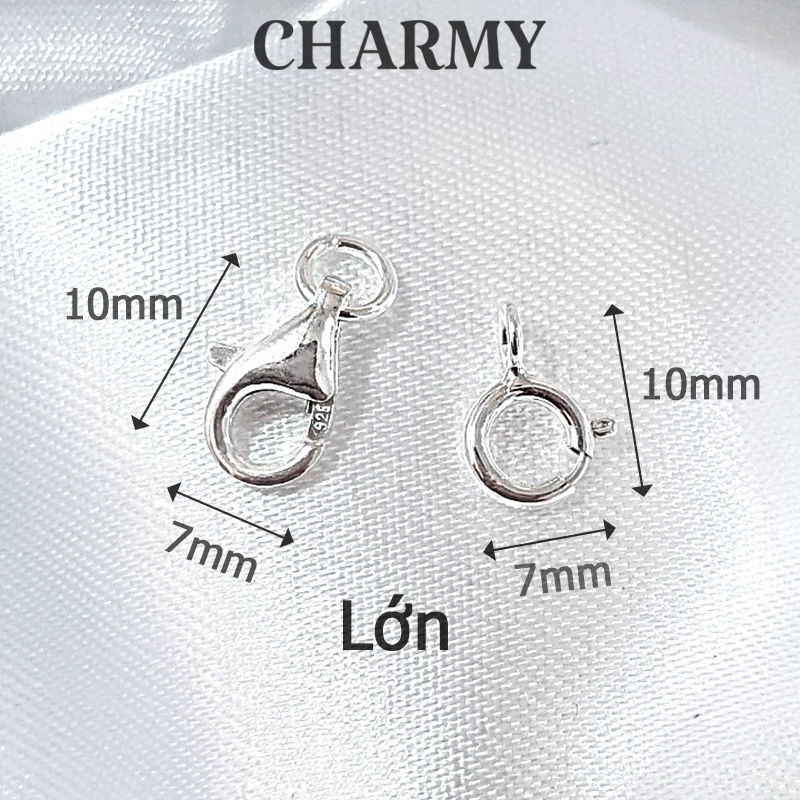 Móc khóa vòng, Bạc 925 - C219 CHARMY