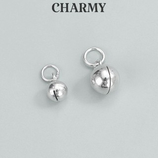 Charm bạc treo chuông lục lạc C760, Bạc 925 - Charmy