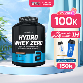Sữa Tăng Cơ Cao Cấp BioTechUSA Hydro Whey Zero 4lbs (1,816Kg) Chính Hãng