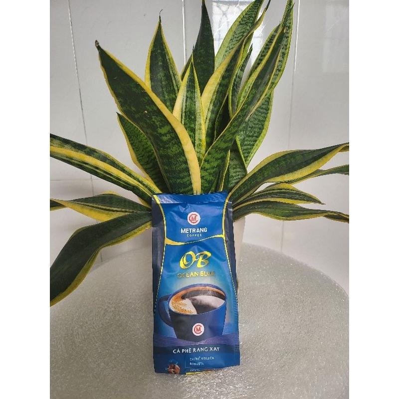 CÀ PHÊ MÊ TRANG OCEAN BLUE (100% Robusta + Arabica) túi bột
