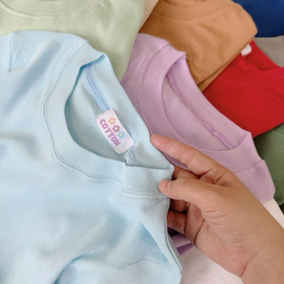 Áo baby tee thun borip trơn basic áo thun nữ form vừa