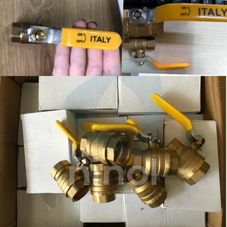 Van bi tay gạt Italy đồng thau