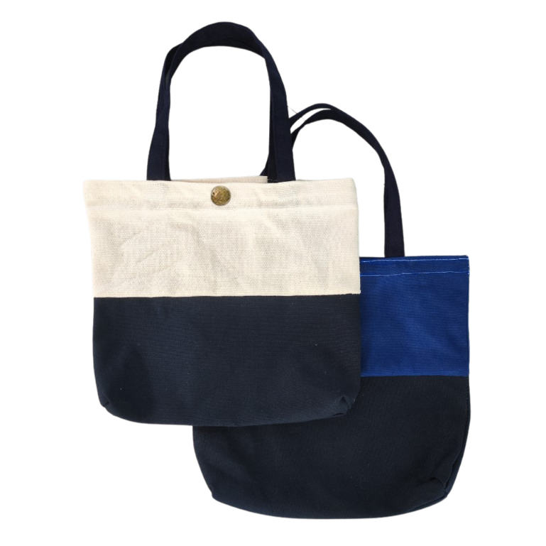 Túi Vải Tote Nhỏ Đựng Hộp Cơm, 2 Bình Nước Và Các Vật Dụng XinhStore