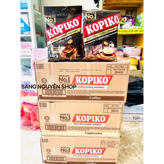 Thùng 24 Gói x 135g Nhập khẩu [ indonesia] Kẹo hương cà phê Kopiko
