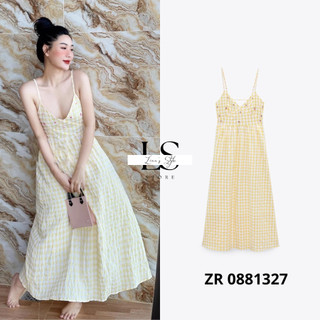 Đầm maxi caro đính đá TQXK hot girl hot trend thời trang sang chảnh tiểu thư | Order