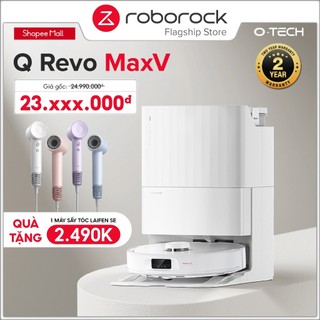 Robot hút bụi lau nhà Roborock Q Revo MaxV | Công nghệ AI - Điều khiển bằng giọng nói
