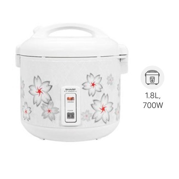 Nồi cơm nắp gài Sharp KS-N182ETV hàng trưng bày dẹp mới 98-99% chính hãng 100% bảo hành 12 tháng