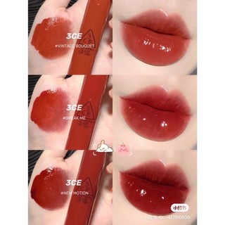 Son tint bóng căng mọng 3ce Glaze Lip Tint