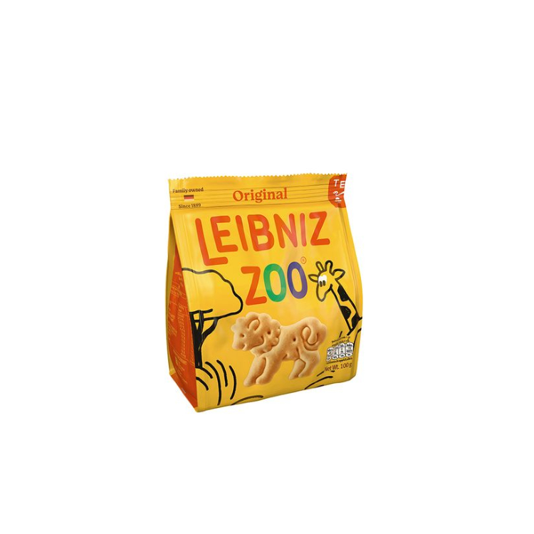 Bánh Qui Bơ Hình Thú Leibniz Zoo 100G