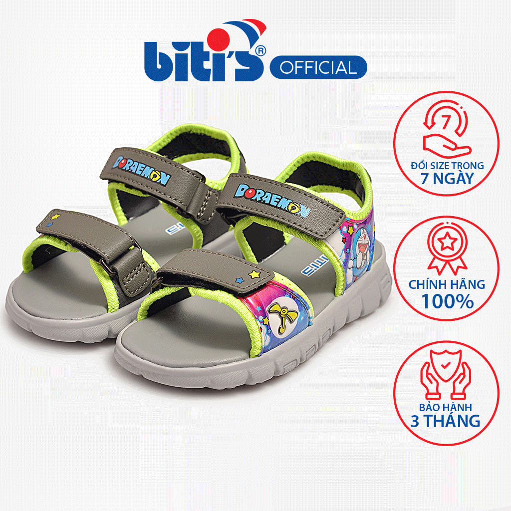 Sandal Eva Phun Bé Trai Biti's BEB001922XAM ( Xám)