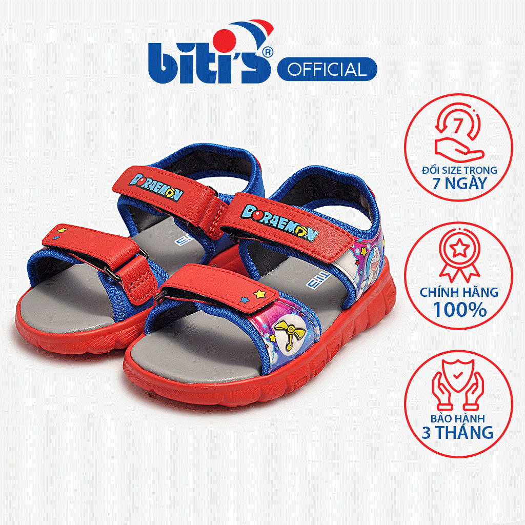 Sandal Eva Phun Bé Trai Biti's BEB001922DOO ( đỏ )