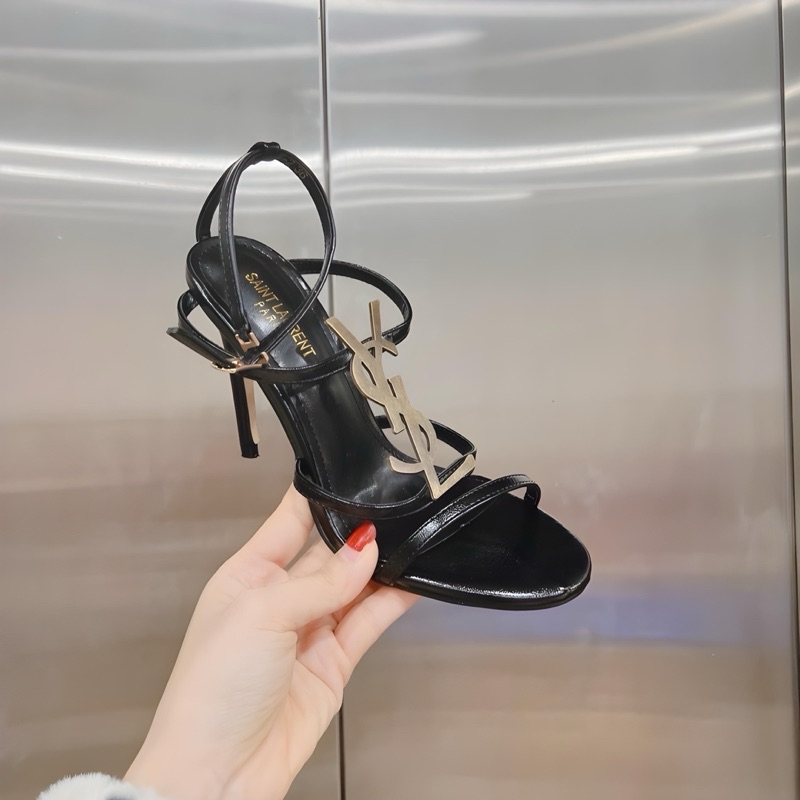 Sandal cao gót 9cm nữ Tag dây mảnh fullbox bill túi . Thuytienshoes