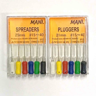 Lèn dọc mani - mani pluggers dùng trong nha khoa