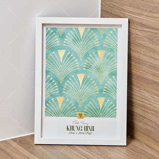 Khung ảnh,bằng khen A4 cm mặt mica .