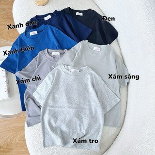 Áo baby tee thun borip trơn basic áo thun nữ form vừa