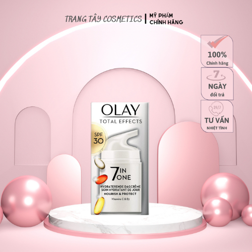 KEM DƯỠNG DA MẶT OLAY Total Effects 7 in 1 VỚI SPF 30