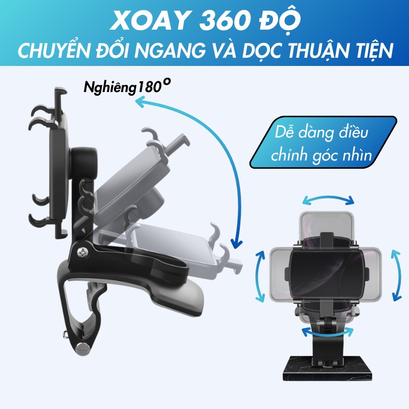 Giá đỡ điện thoại GD007  - Gắn bảng điều khiển trên oto - Mẫu mới cao cấp | BigBuy360 - bigbuy360.vn