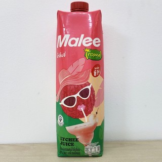 Malee nước ép vải và nho trắng tropical white grape juice mixed lychee juice