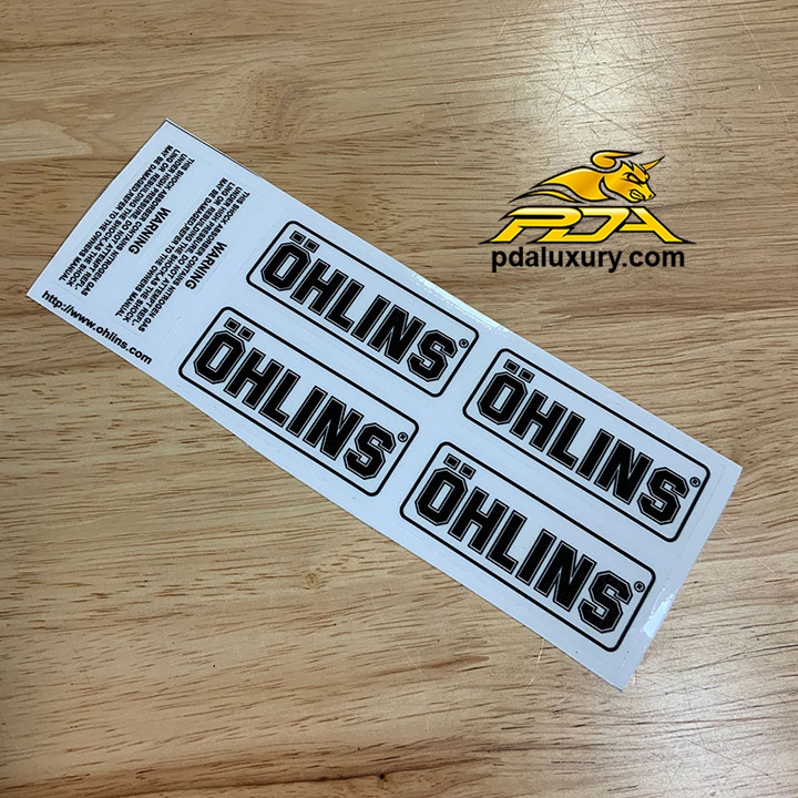 Tem Cặp Phuộc Xe Máy Ohlins PDA